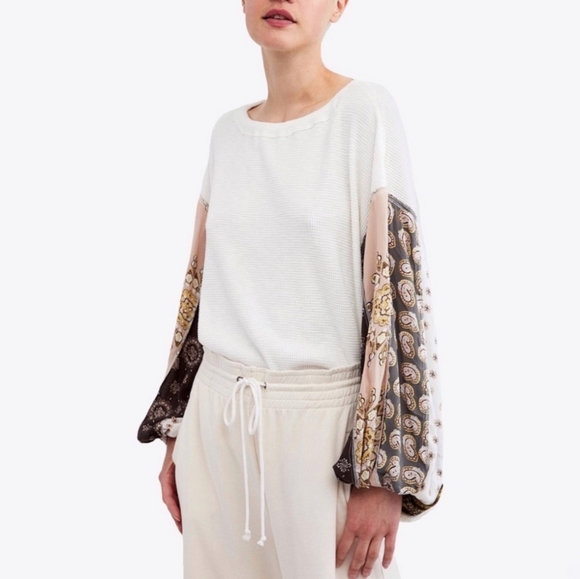 We The Free oversized waffleknit blouse - Picture 12 of 12